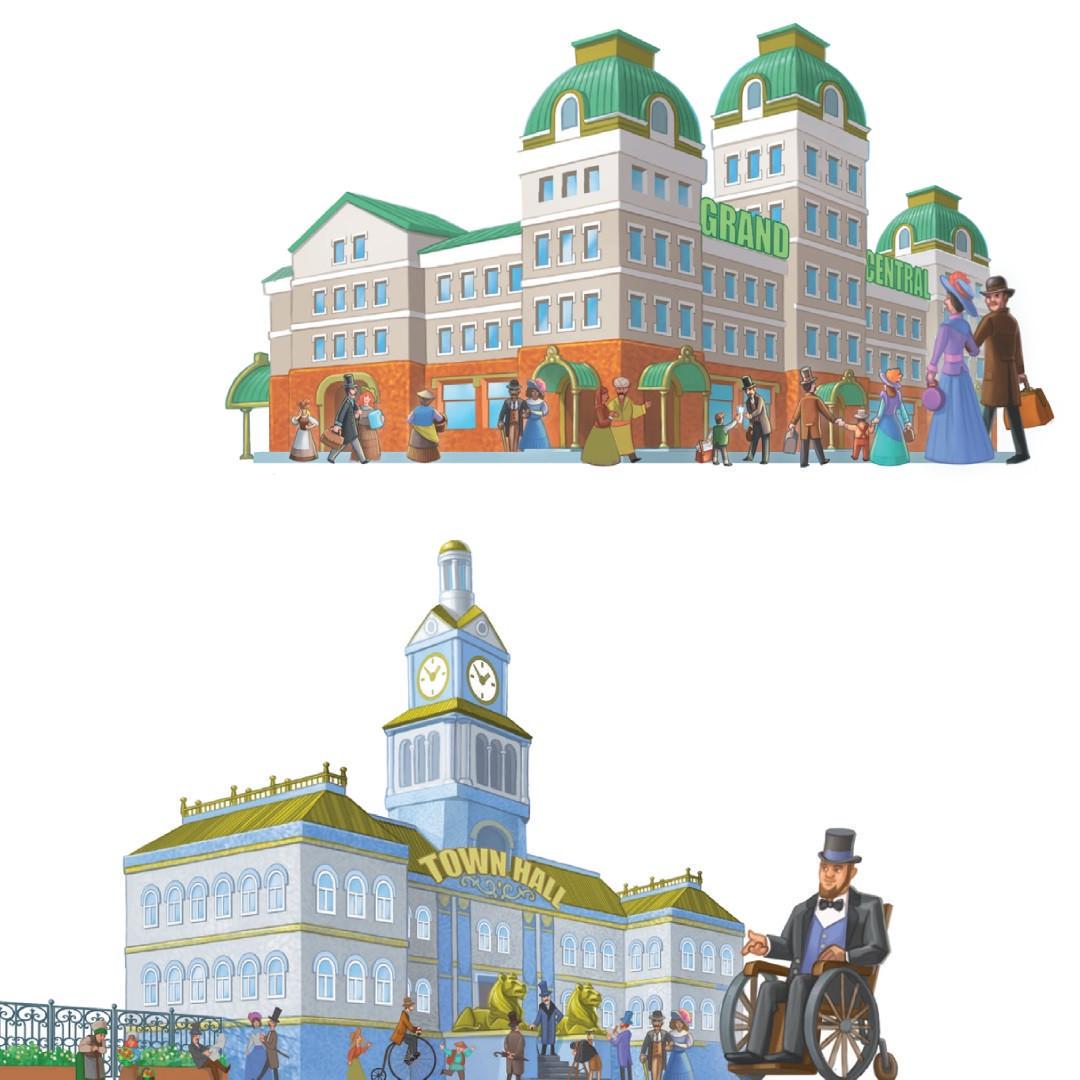 Настольная игра Остров Железных дорог: Все (8062) - фото 9 Настольная игра Остров Железных дорог: Все (8062) - фото 9