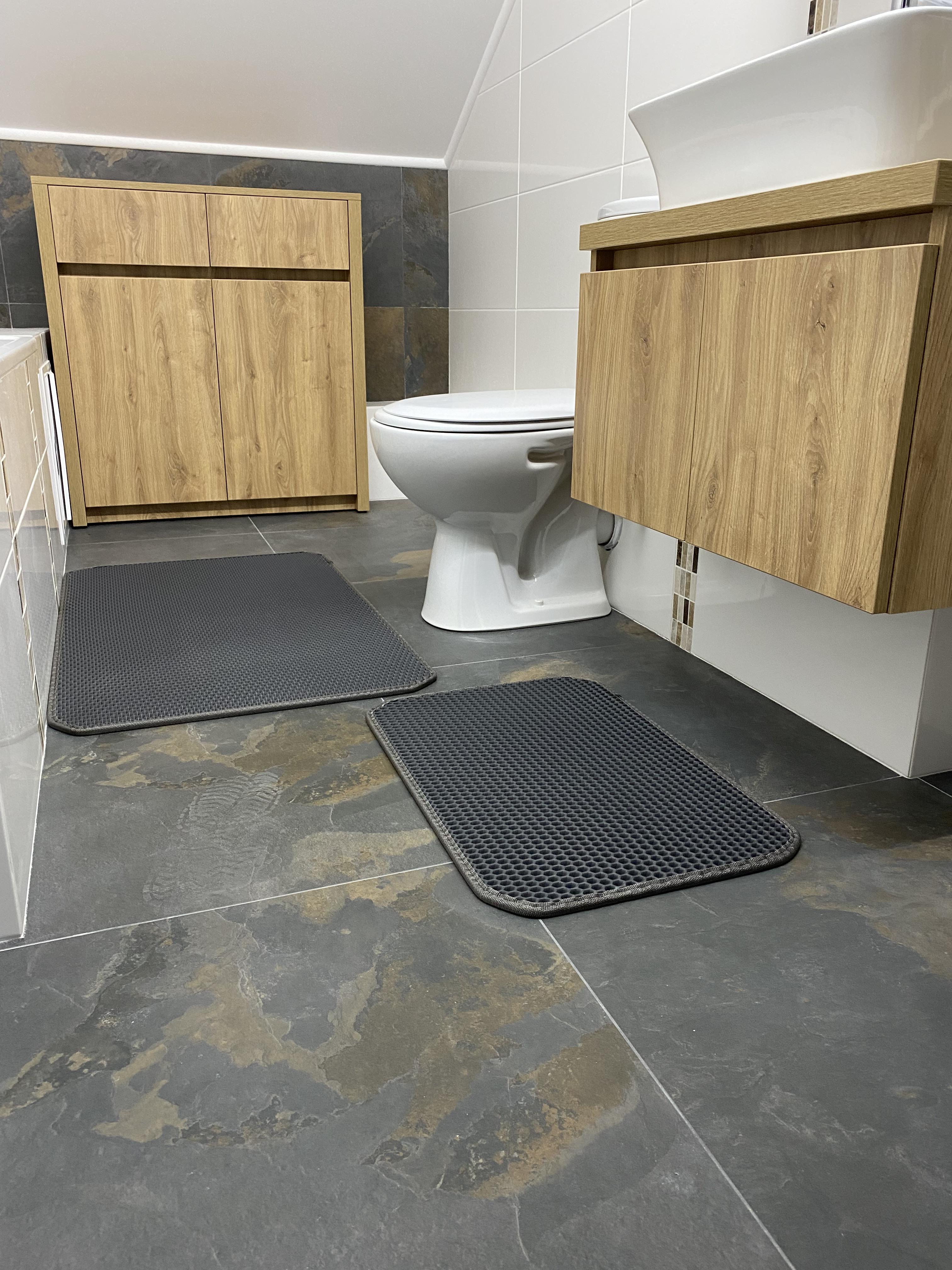 Коврик для ванной комнаты Кот в коробке придверный 60х40 см Бежевый (2214) - фото 9 Коврик для ванной комнаты Кот в коробке придверный 60х40 см Бежевый (2214) - фото 9