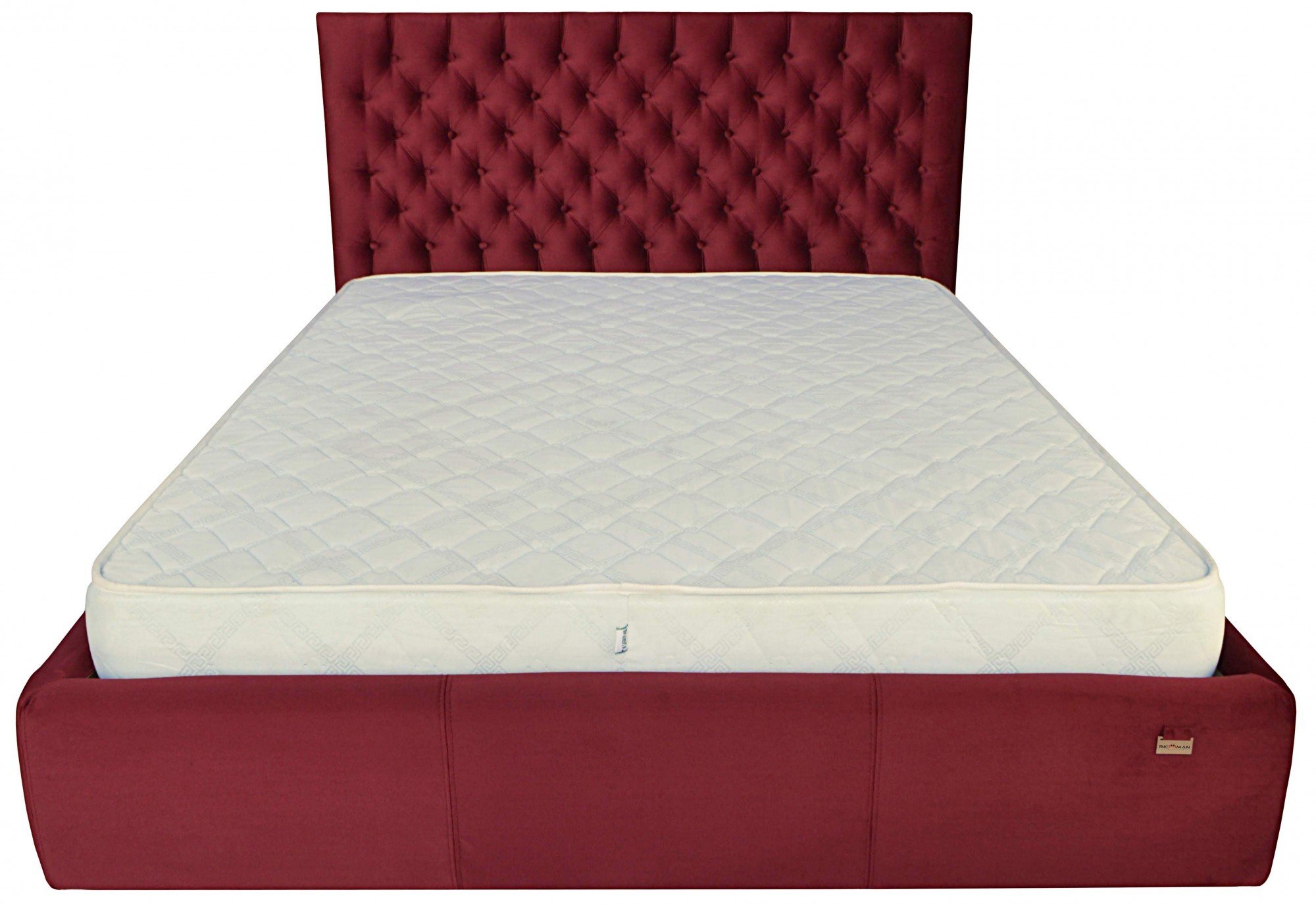 Кровать двуспальная Cambridge VIP Missoni 026 160х200 см Бордовый - фото 1 Кровать двуспальная Cambridge VIP Missoni 026 160х200 см Бордовый - фото 1