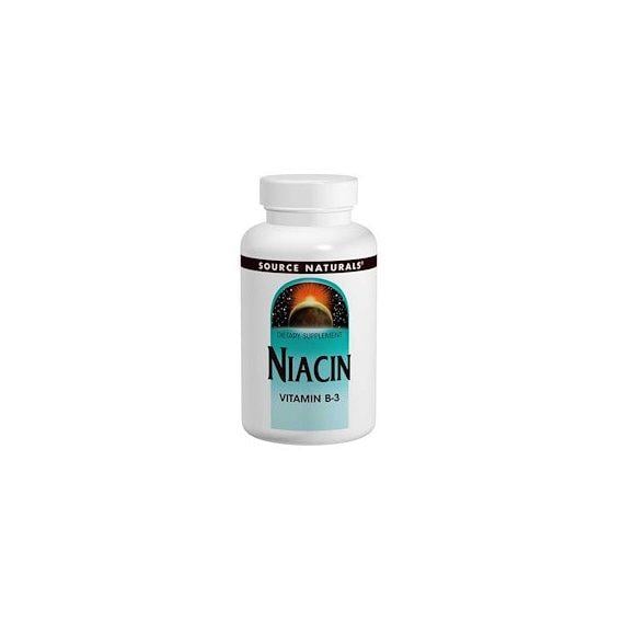 Ніацін Source Naturals Niacin 100 мг 100 Tabs