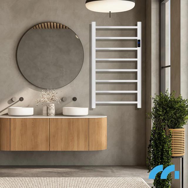 Електрична рушникосушка Maltec з термостатом і таймером 2в1 200W White (BH200W) - фото 9 Електрична рушникосушка Maltec з термостатом і таймером 2в1 200W White (BH200W) - фото 9