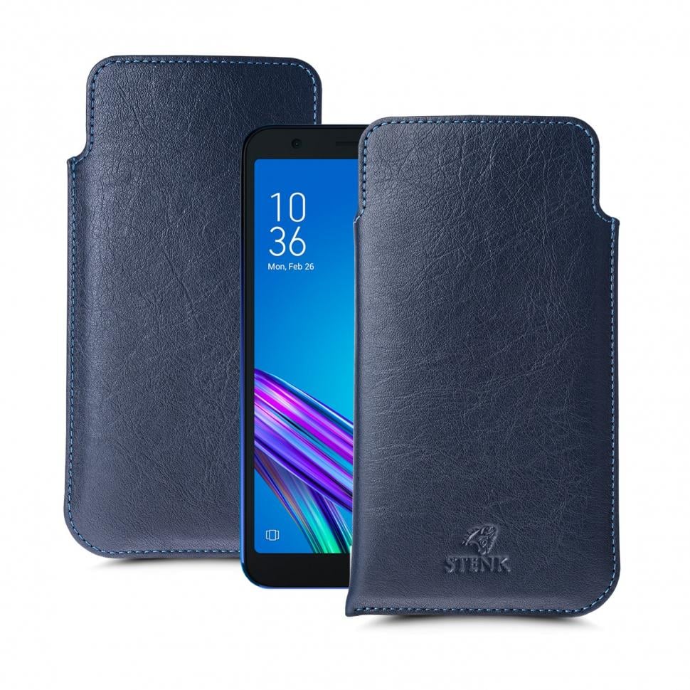Футляр Stenk Elegance для Asus ZenFone Live L2 (ZA550KL) Синій (63300)