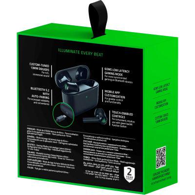 Наушники Razer Hammerhead True Wireless X Black (RZ12-03830100-R3G1) - фото 9