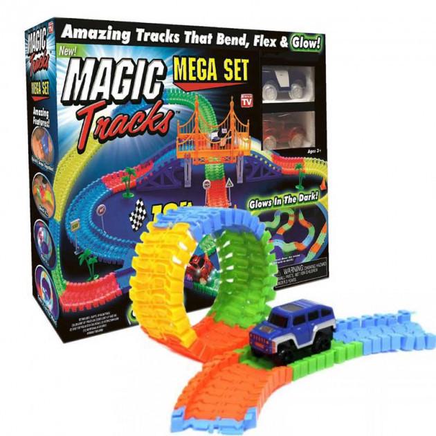 Набір дитячий ігровий Magic Tracks дві гоночні машинки в комплекті 360 деталей (CK2)