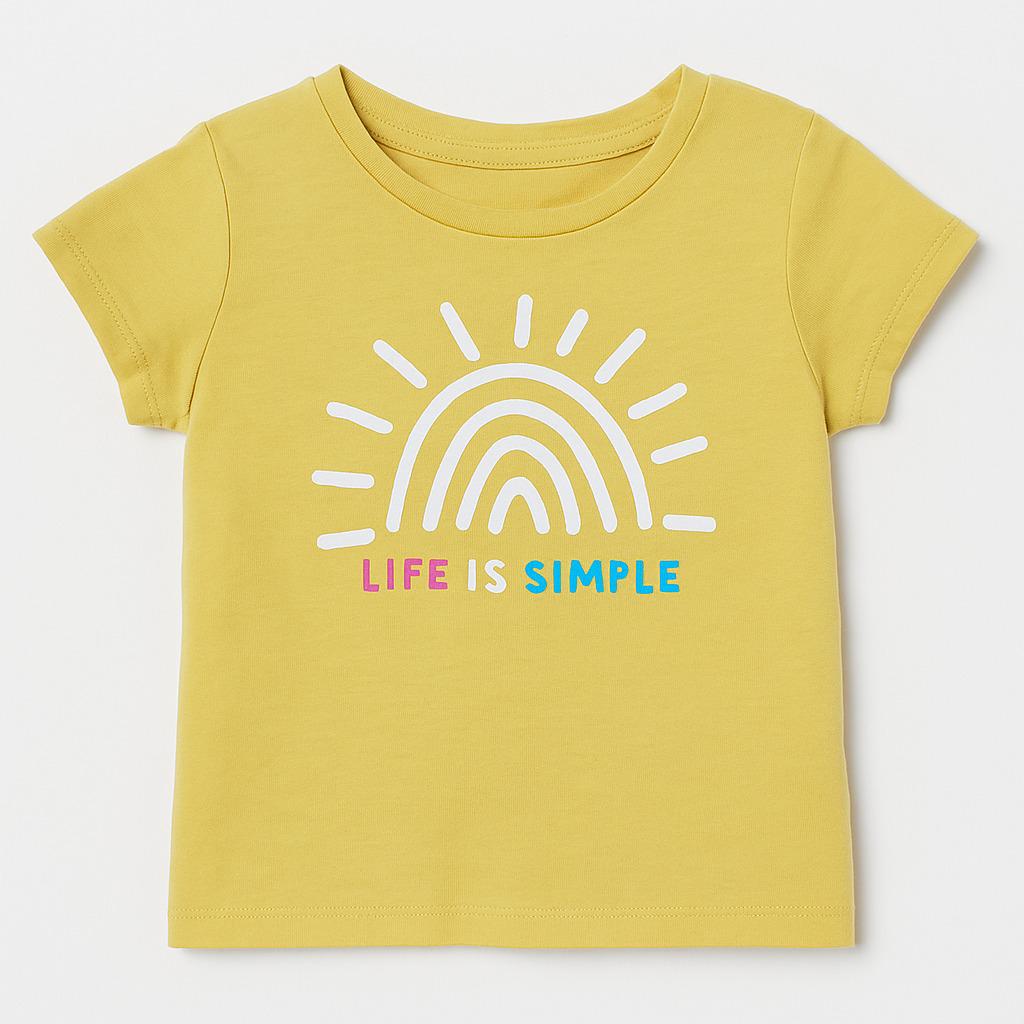 Футболка PRIMARK з сонцем 68 см Жовтий (98475)