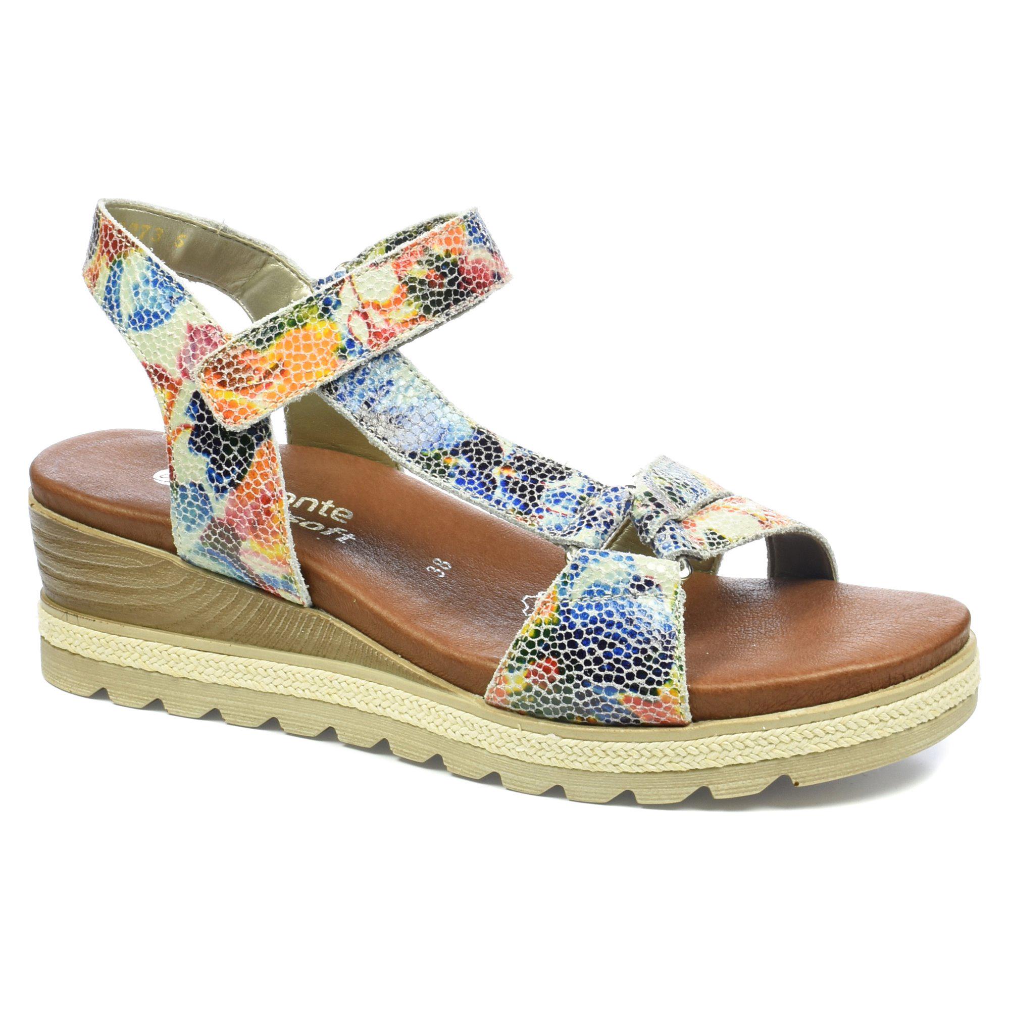 Сандалії жіночі Remonte р. 37 Різнокольоровий (09090-37)