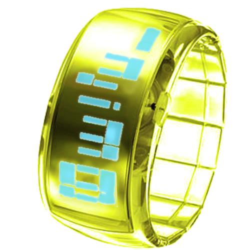 Часы женские LED Yellow (12369f68)