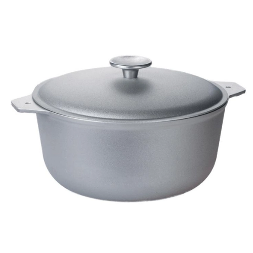 Казан алюмінієвий Talko D 1005 Вінтаж з кришкою 5 л (1765655811)