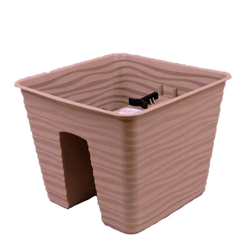 Горшок балконный Form Plastic Сахара 27 Бежевый (4450-051) - фото 1