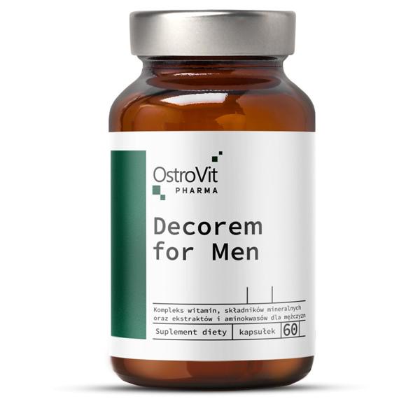Вітаміни OstroVit Decorem For Men Pharma 60 капсул