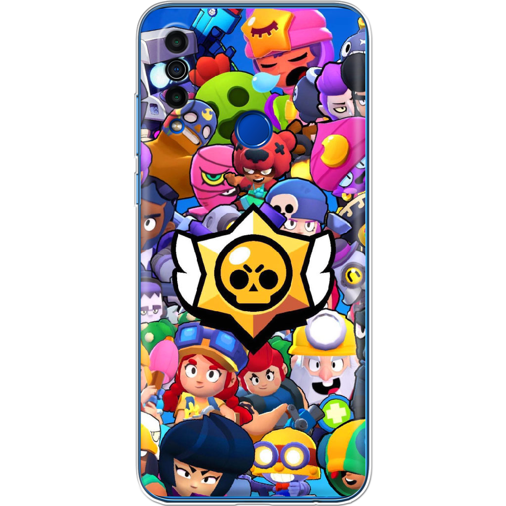 Чехол BoxFace Meizu M10 Brawl Stars Прозрачный силикон (40851-up2389-41950)