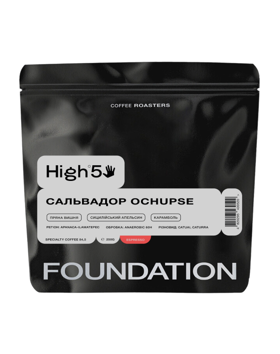 Кофе в зернах FOUNDATION COFFEE ROASTERS High5 Сальвадор Ochupse 250 г