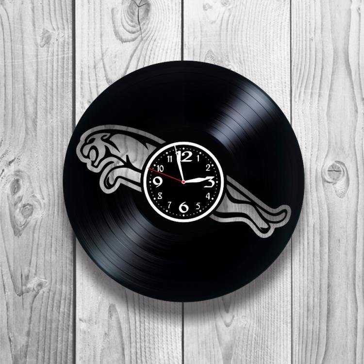 Часы настенные Jaguar 0483 из виниловой пластинки