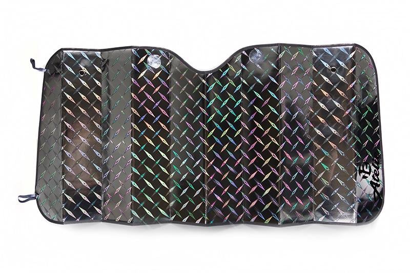 Шторка сонцезахисна 12 Atelie 145х70 см Сріблястий з візерунком (951604) - фото 2 Шторка сонцезахисна 12 Atelie 145х70 см Сріблястий з візерунком (951604) - фото 2