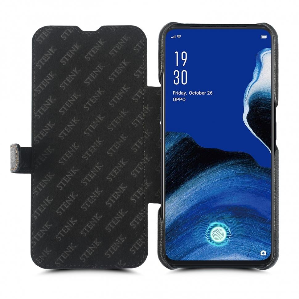 Чехол книжка Stenk Premium для OPPO Reno2 Z Черный (68542)