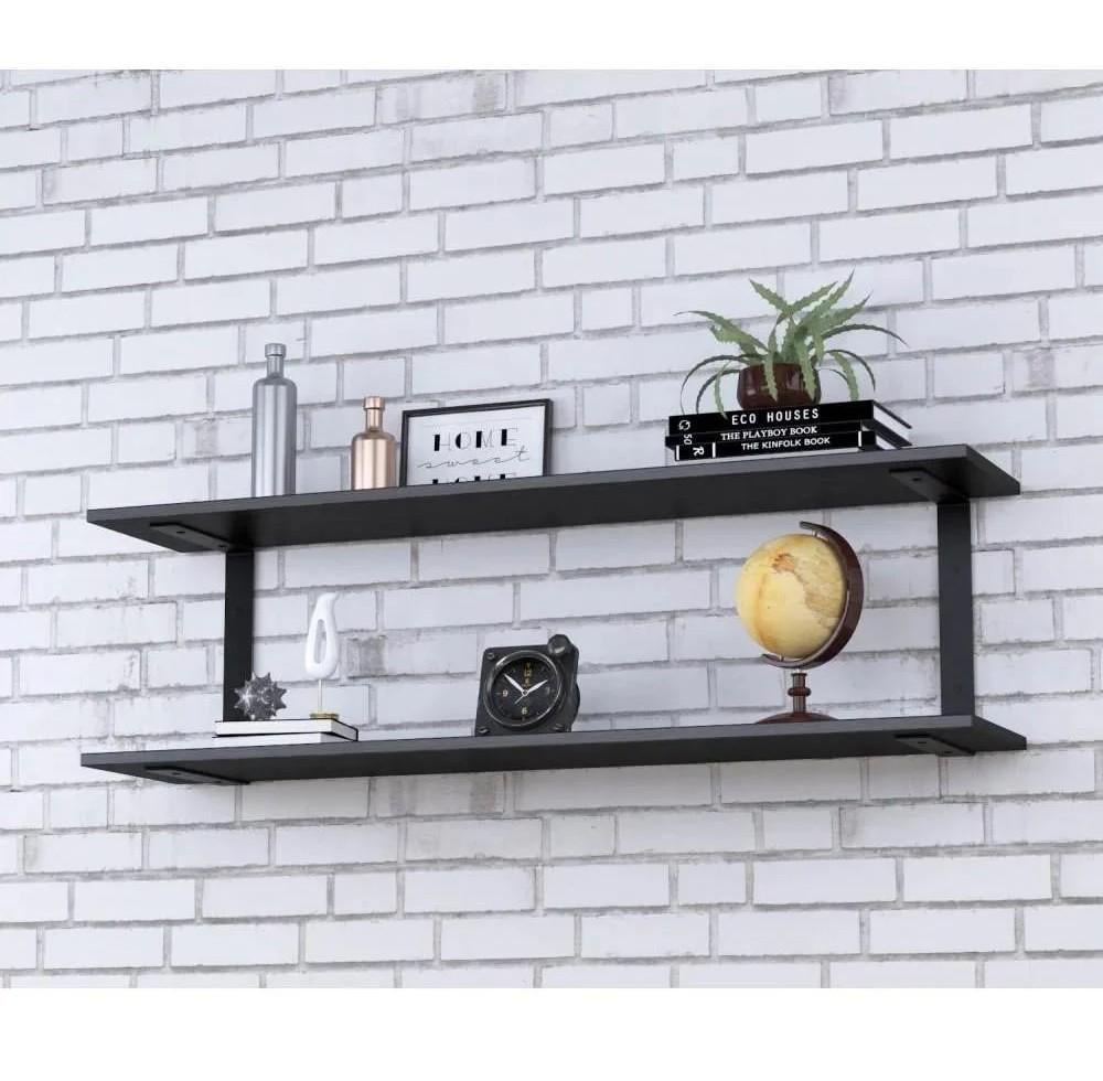 Полка MSM PL-C-16 Loft Черный (92424-1)
