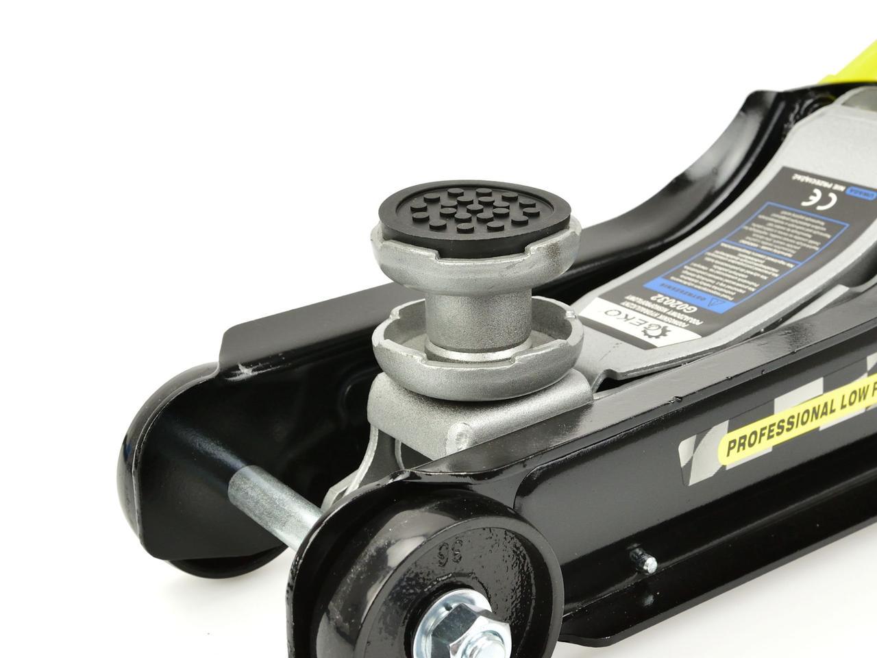 Домкрат гідравлічний GeKo підкатний низькопрофільний 80-360 мм 2,5 тонни (G02032) - фото 5 Домкрат гідравлічний GeKo підкатний низькопрофільний 80-360 мм 2,5 тонни (G02032) - фото 5