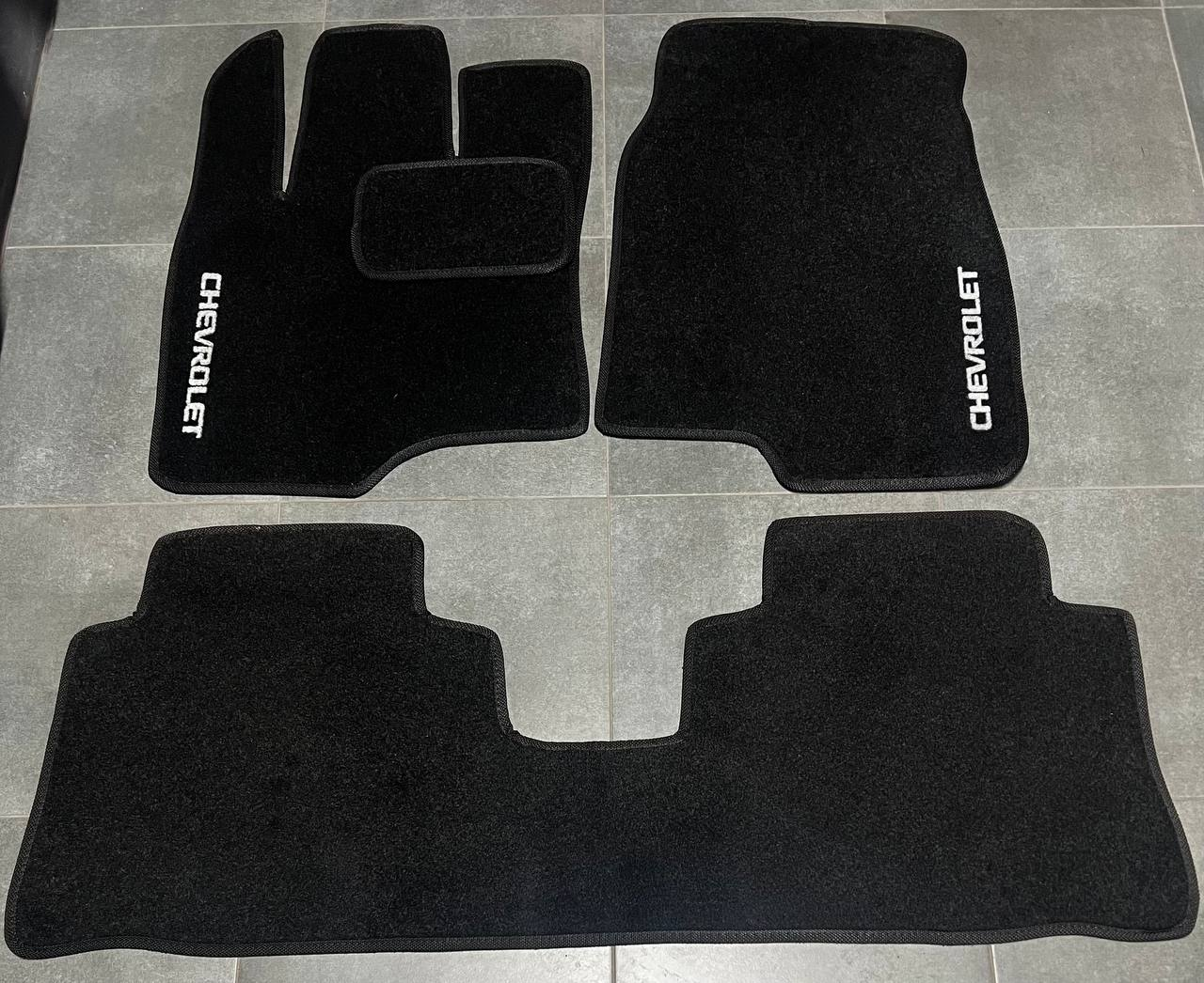 Коврики автомобильные ворсовые в салон для Chevrolet Captiva 2006-н. в. Черный (BLCCR1078