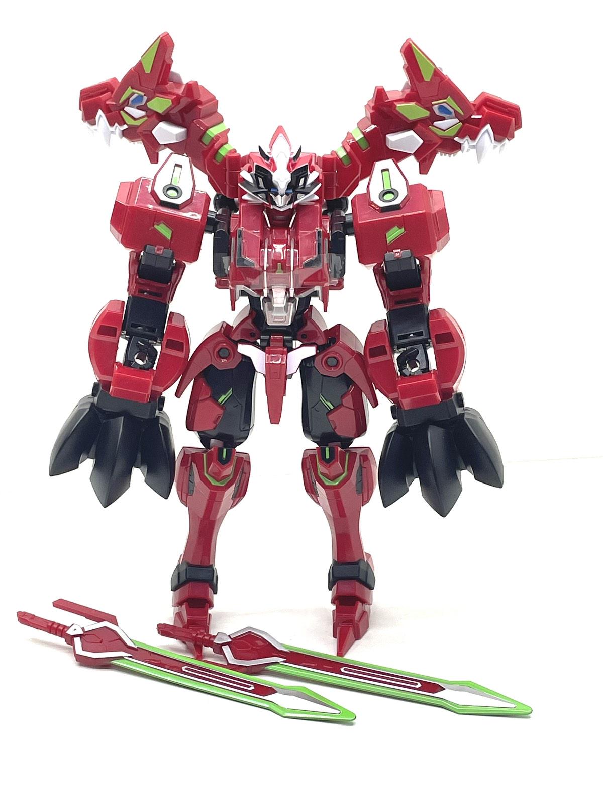 Трансформер Bambi Динозавробот зі зброєю Червоний (W 6688-26 /27/28/29/30)