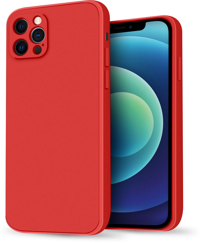Силиконовый чехол HardCorner для iPhone 12 Pro Max Red (33883-2D)