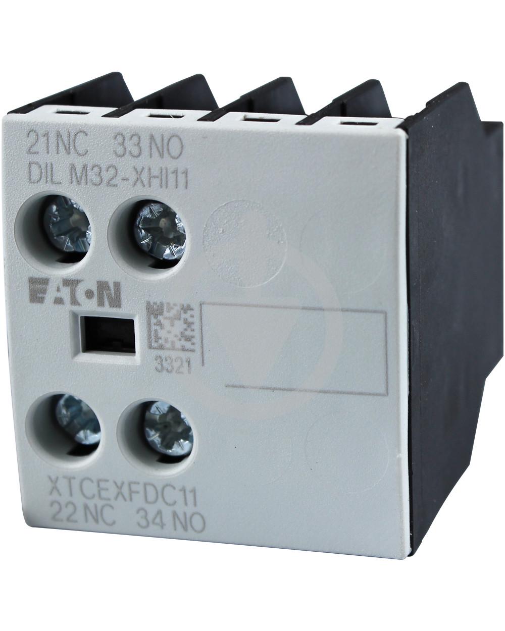 Контактор дополнительный 2 группы 1NO/1NC DILM32-XHI11 для DILM17-10