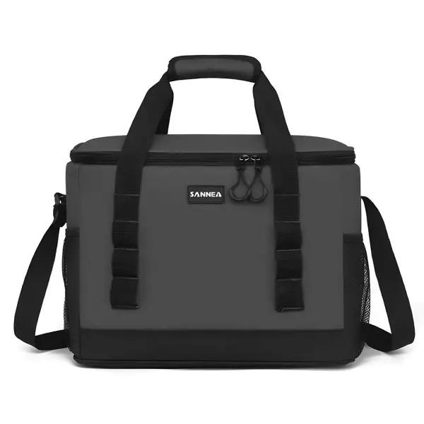 Термосумка тканинна 27 л 36х26х29 см Сірий (HP-14-21)