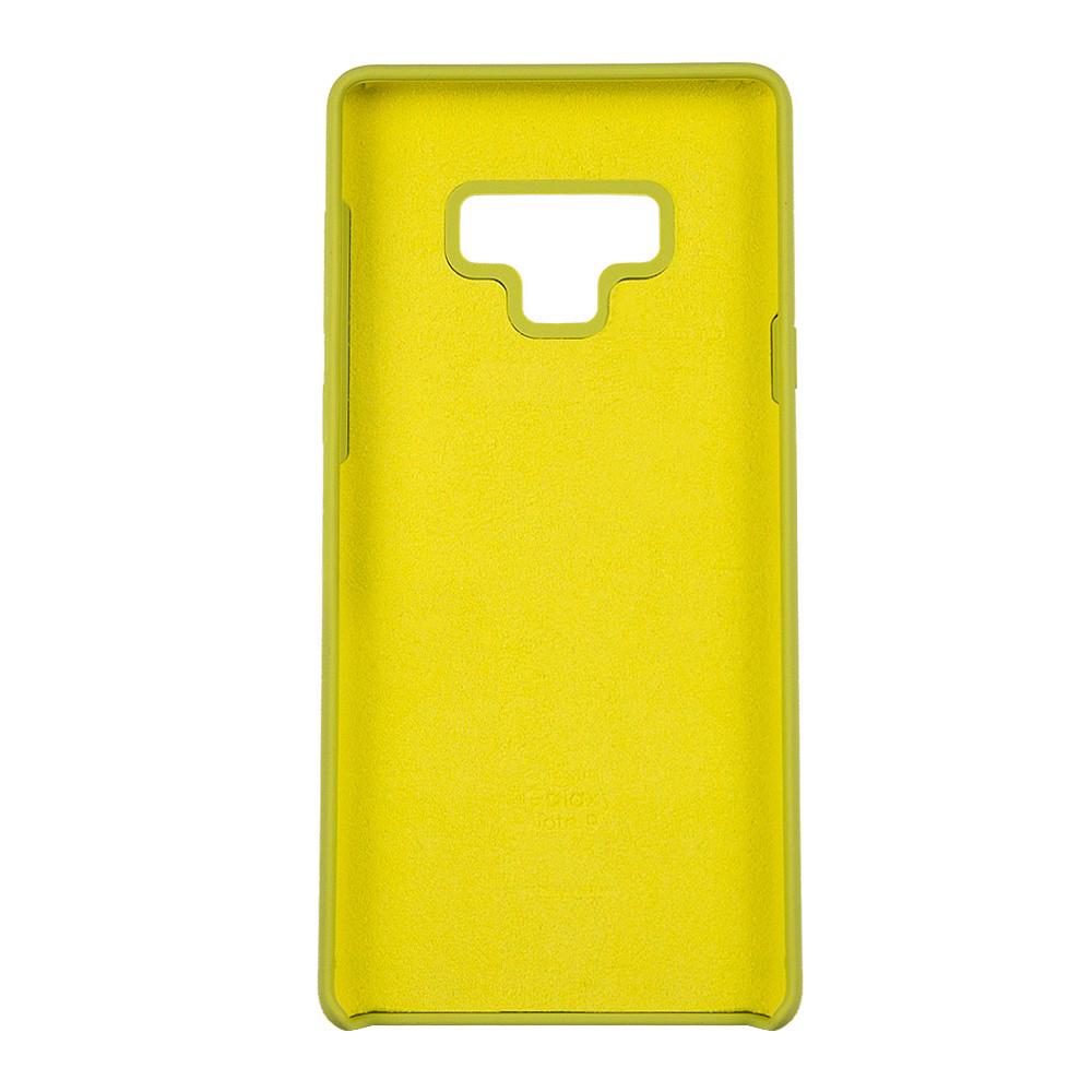 Чехол Silicone Case High Copy Samsung Note 9 Бледно-желтый - фото 2 Чехол Silicone Case High Copy Samsung Note 9 Бледно-желтый - фото 2