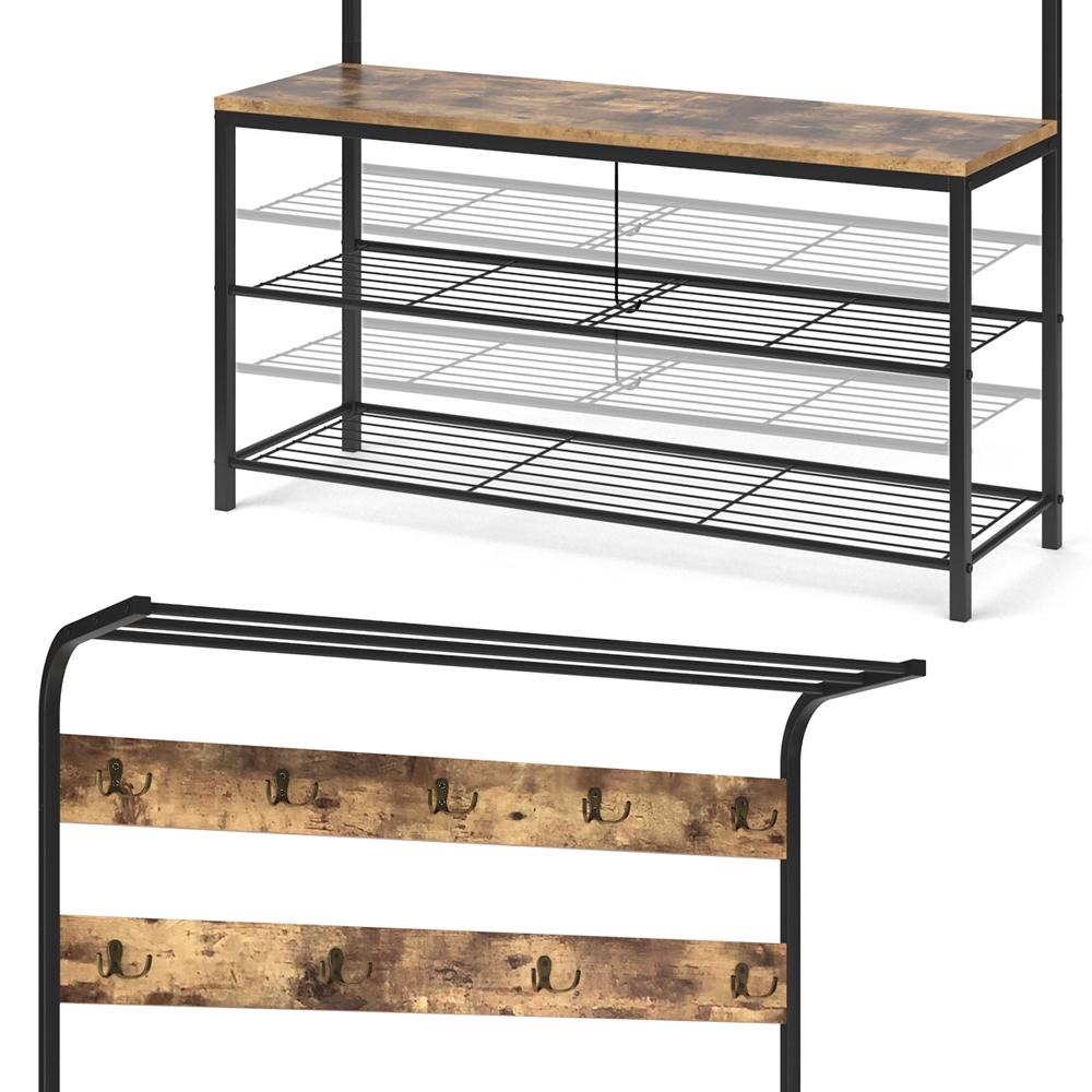 Прихожая в стиле лофт 190х100 Vicco Fyrk - фото 5 Прихожая в стиле лофт 190х100 Vicco Fyrk - фото 5