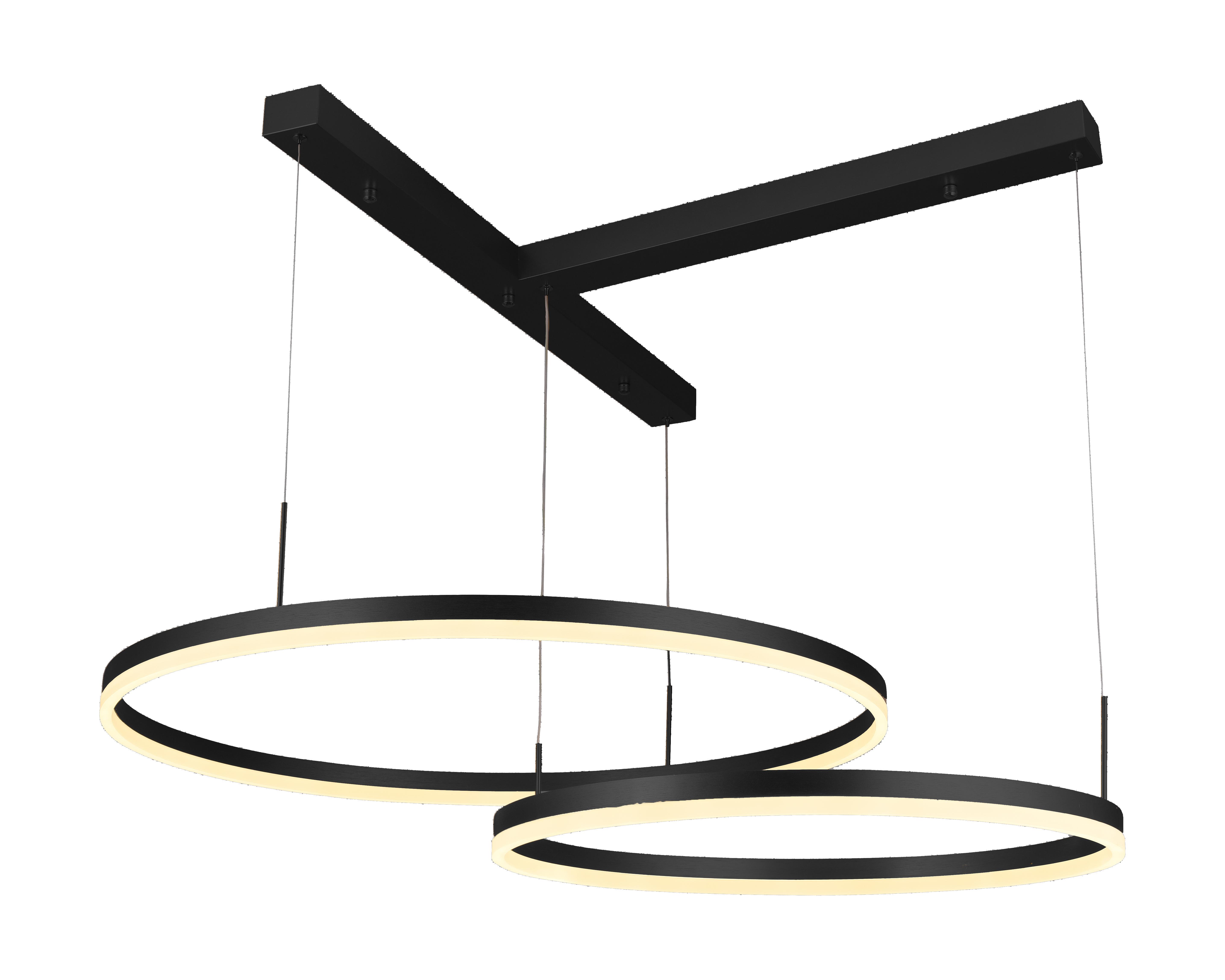 Люстра светодиодная подвесная Valeso V (QQD3033 BK)