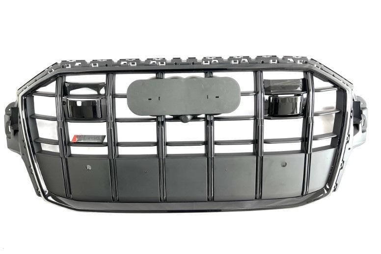 Решетка передняя GT Tuning RSQ-Style для Audi Q7 2015- гг. пластик Черный (26689328)