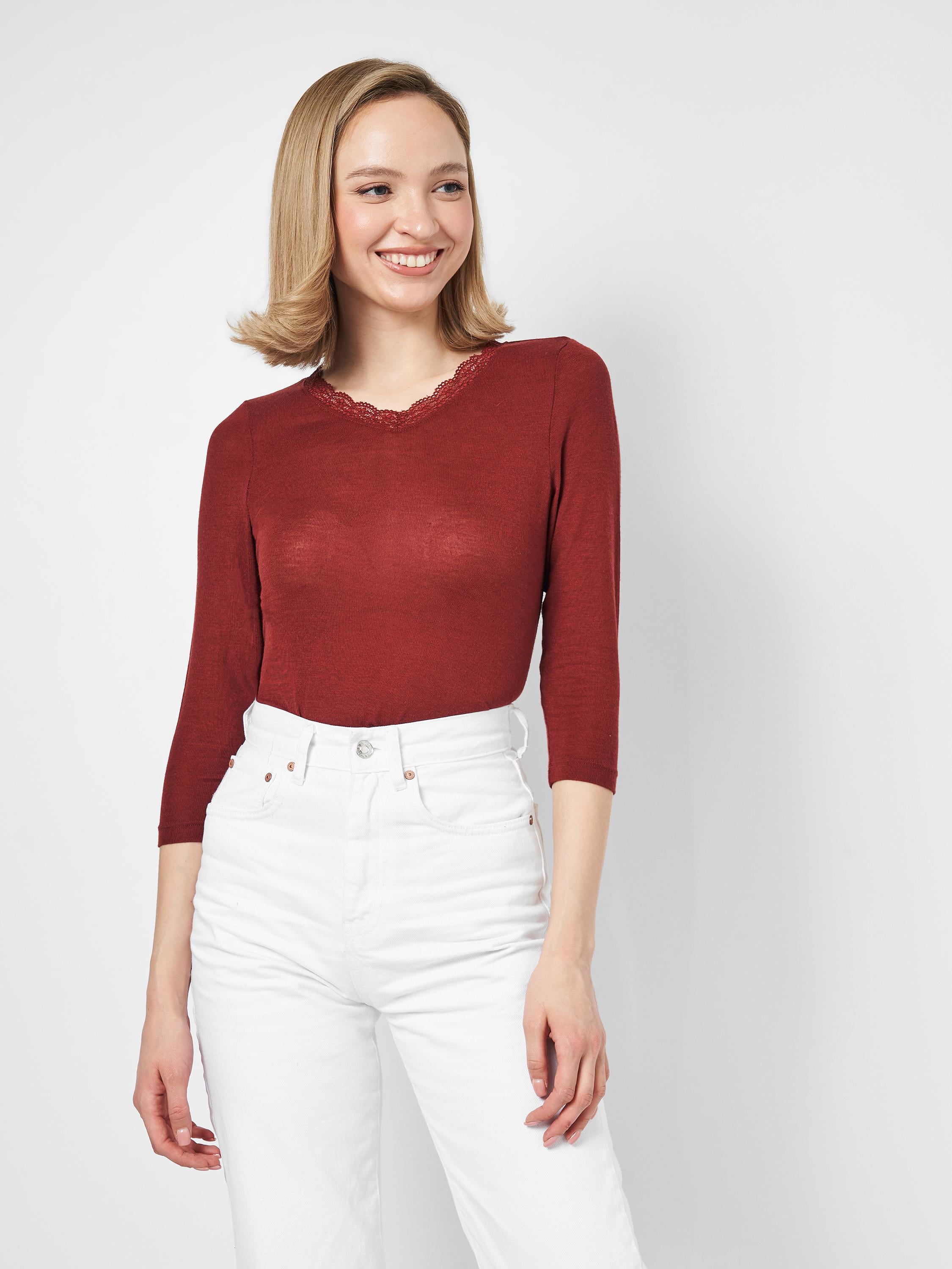 Лонгслив Vero Moda XS Коричневый (712149349)
