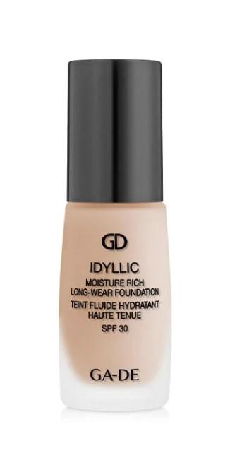 Тон крем Ga-De Idyllic Moisture Rich Long-Wear Hydrating Foundation стійкий 300 Warm Ivory