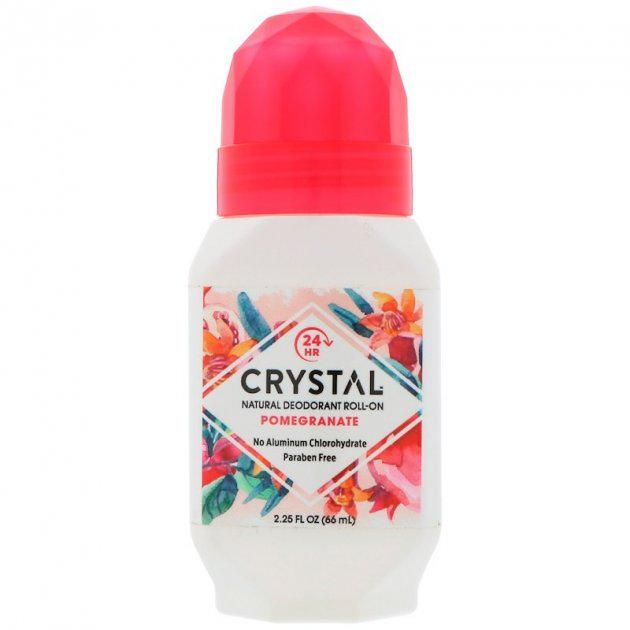 Натуральный шариковый дезодорант Crystal Body Deodorant с гранатом 66 мл (CBD-11661)