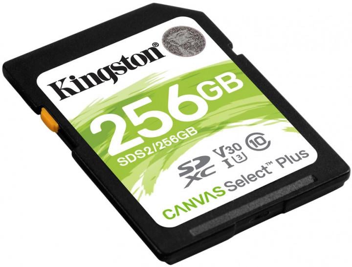 Карта пам'яті Kingston SDS2 256 Gb Canvas Select Plus SDXC 100RC10 UHS-I U3 V30 (562956) - фото 1