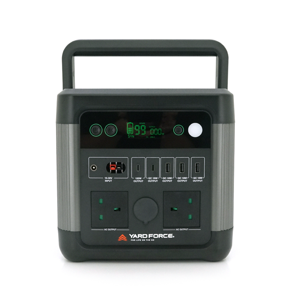 Зарядна станція портативна Yard Force LX PS1200 1200 Вт 974Wh Li-ion 248х190х245 мм (YUT_V8334) Зарядна станція портативна Yard Force LX PS1200 1200 Вт 974Wh Li-ion 248х190х245 мм (YUT_V8334)