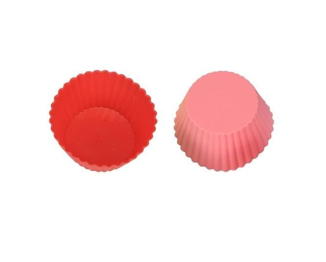 Форми для кексів силіконові 6,5х4,5х3,5 см 6 шт. (AN013081)