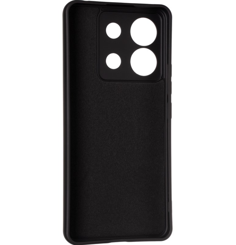 Чехол Full Soft Case for Xiaomi Redmi Note 13 Pro 5G Black - фото 4