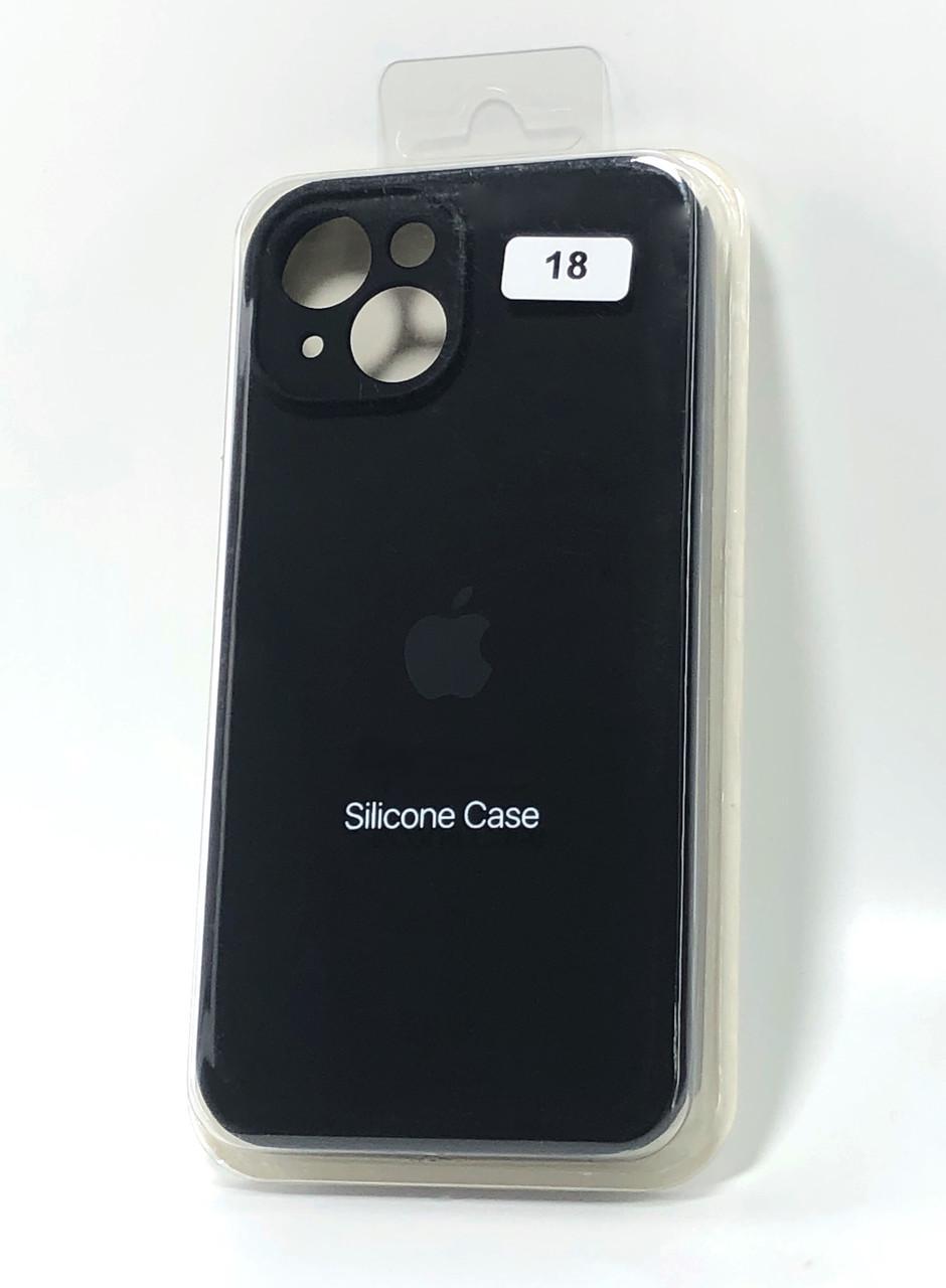 Чохол для телефону iPhone 13mini Silicone Case FULL Camera №18 black