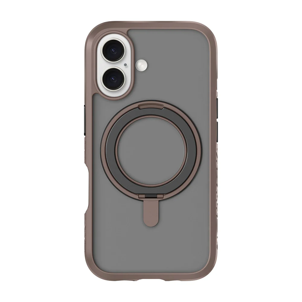 Чехол-накладка LAUT Crystal Matter for iPhone 16 with MagSafe Earth Brown (L_IP24A_CM_BR)