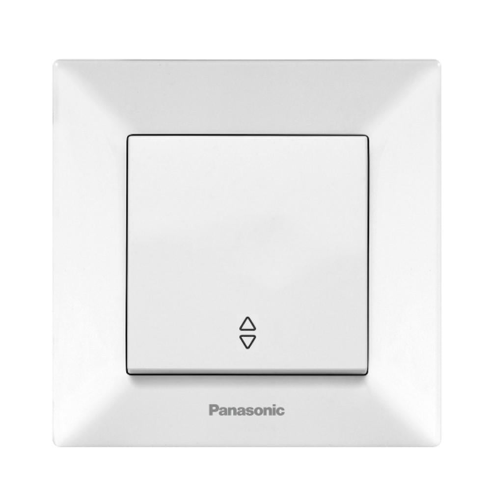 Выключатель проходной Panasonic Arkedia Slim 1-кл Белый (13603-е)
