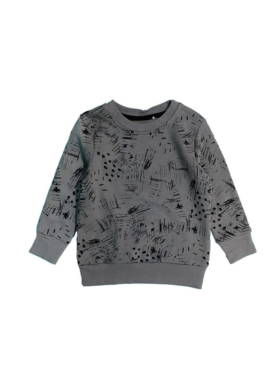 Свитшот детский George утепленный двунитка 18-24 мес. 86 см Серый (2081861307)