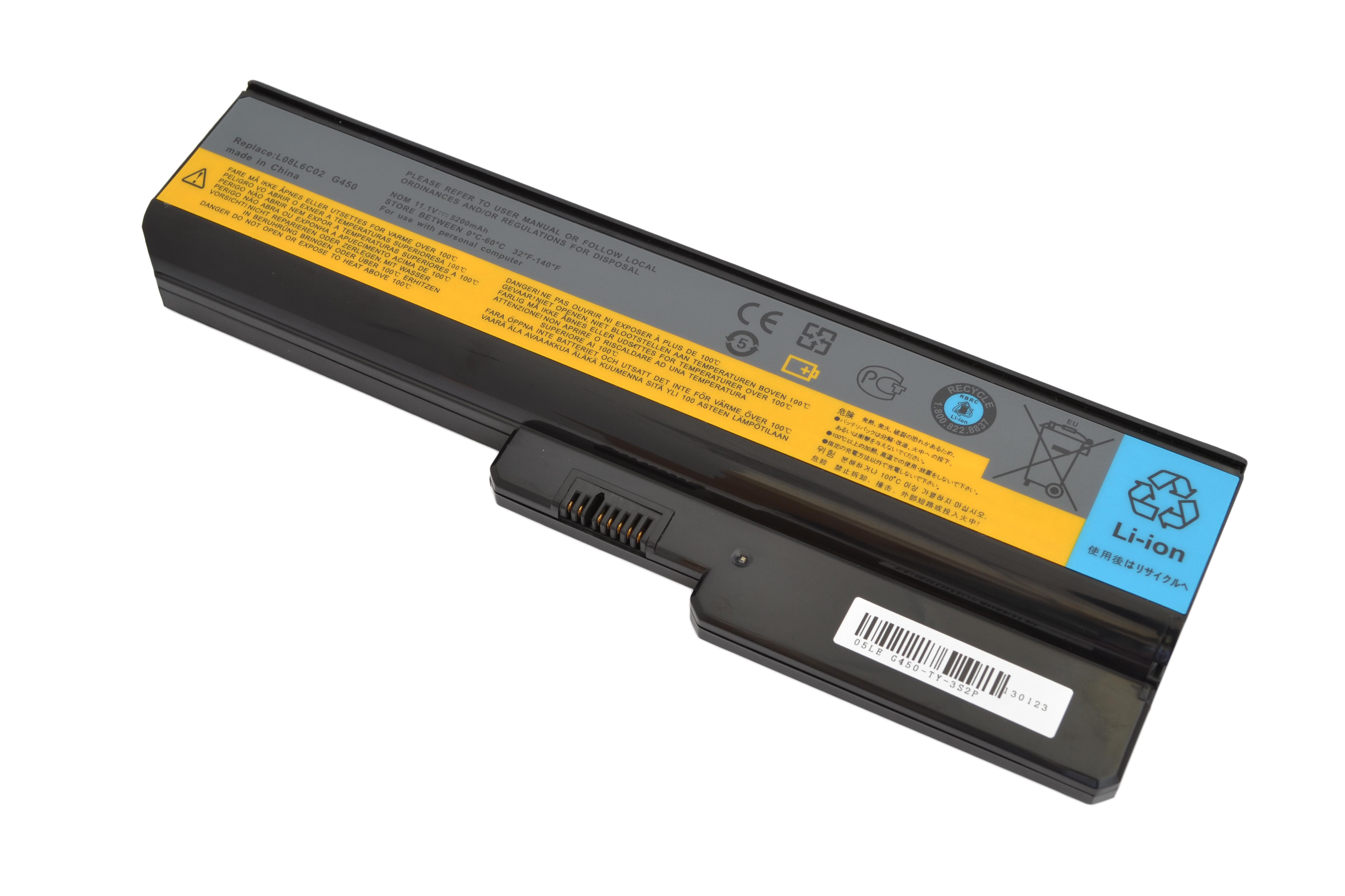 Аккумулятор для ноутбука Lenovo-IBM 42T4585 11,1 V 5200 mAh (012156) - фото 3