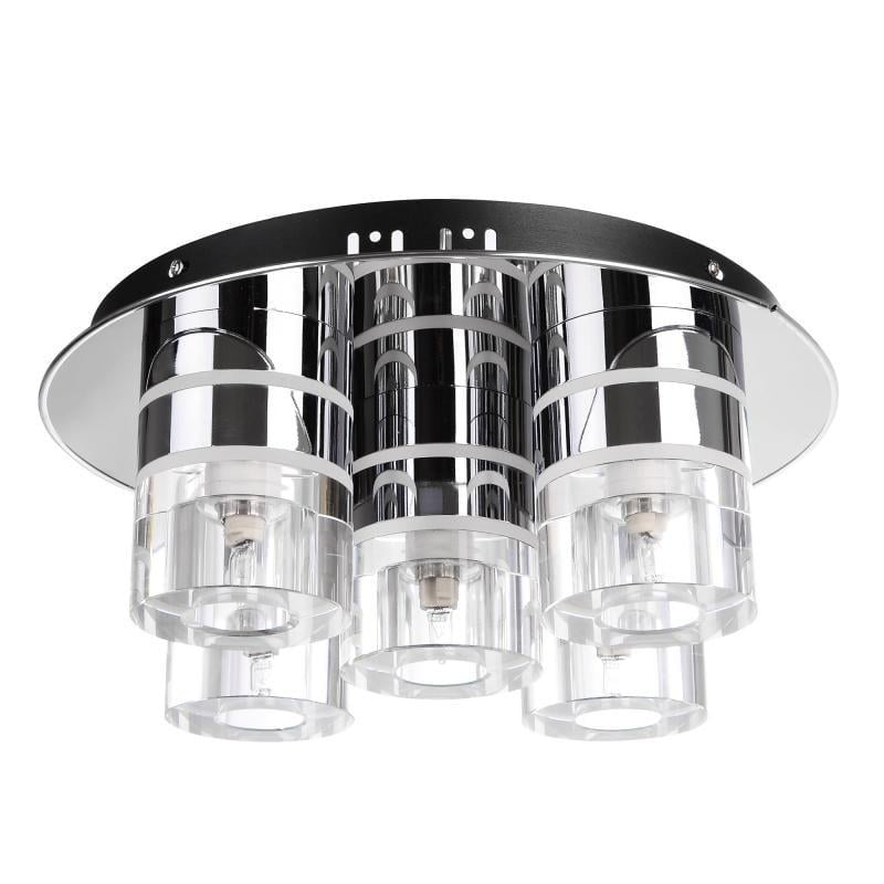 Люстра прованс смарт галогенная Brille BL-651S/5xG9/30 LED с подсветкой