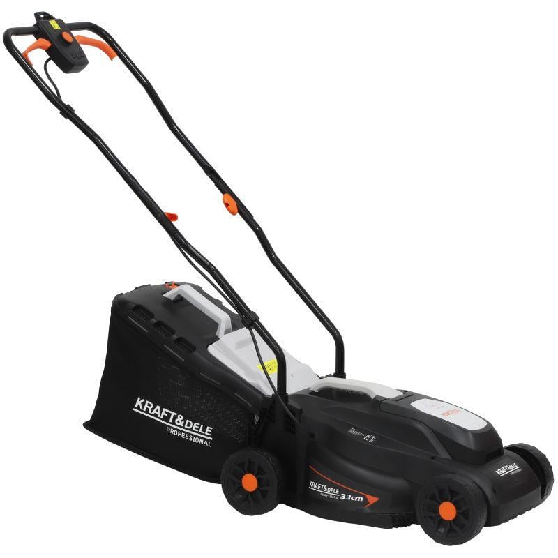 Газонокосарка акумуляторна Kraft&Dele KD5550 2581445956 несамохідна 21 В 4 А/год 32 л