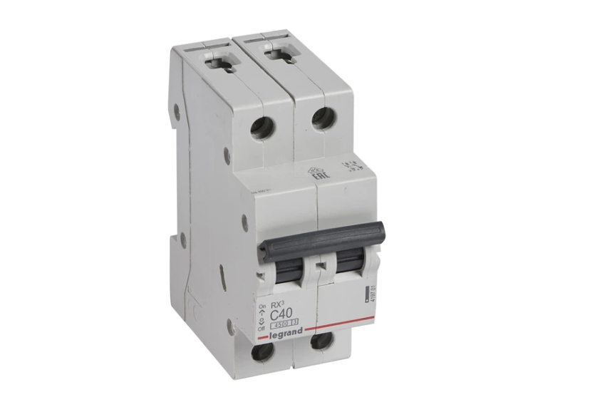 Автоматический выключатель LeGrand RX3 2P 40A C 4.5kA (34089499)