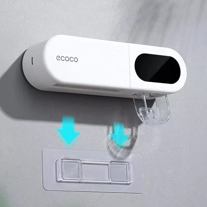 Тримач для зубних щіток ECOCO з дозатором зубної пасти та UV-стерилізатором (25763766) - фото 4 Тримач для зубних щіток ECOCO з дозатором зубної пасти та UV-стерилізатором (25763766) - фото 4