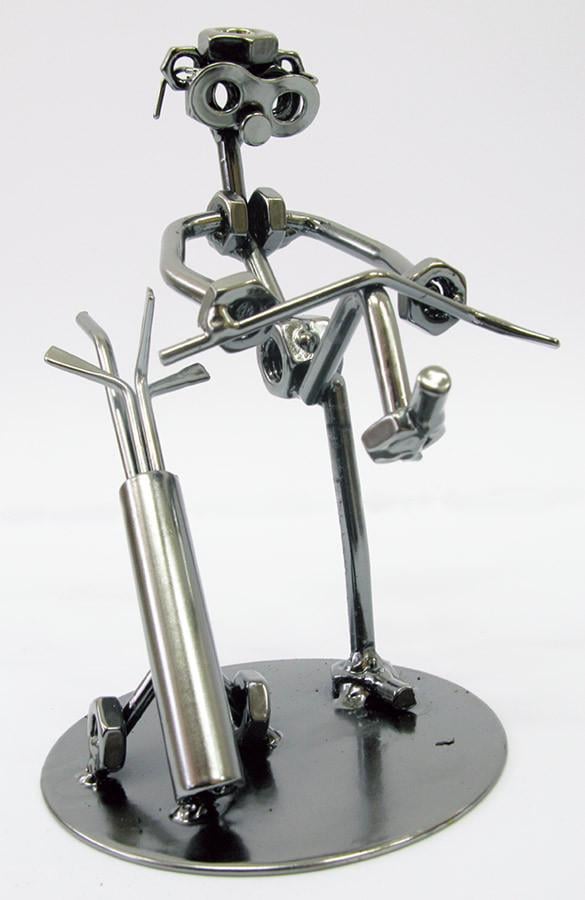 Техно-арт Игрок в гольф 15х11х11 см металл (19123)