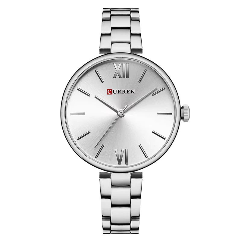 Наручний годинник Curren 9017 Silver/White