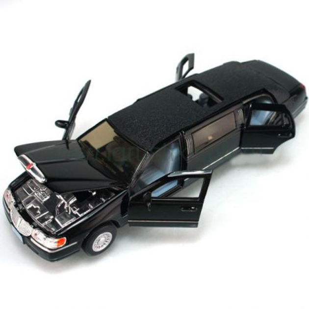 Машинка металлическая Лимузин KT 7001 Черный