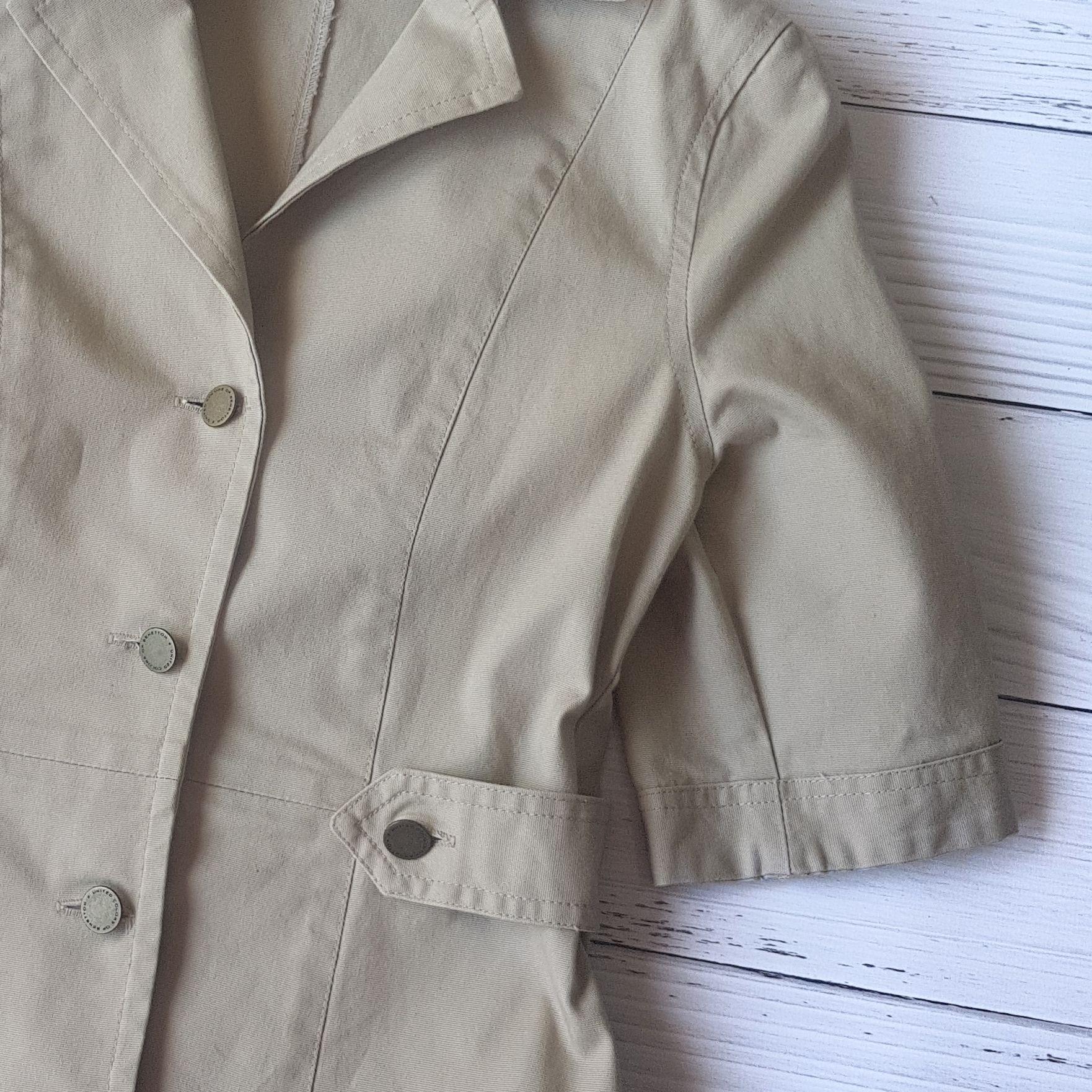 Пиджак на пуговицах G&N 8434 S Бежевый (42) - фото 5